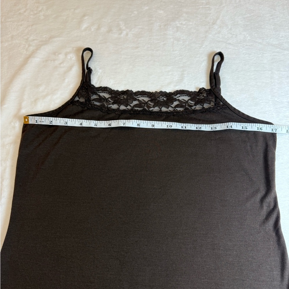 Studio Y Rich Brown Cami Top - Picture 3 of 6